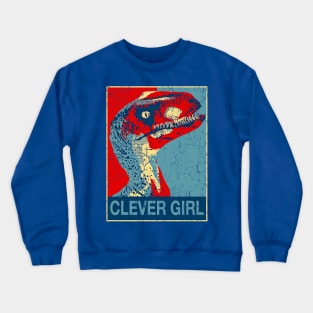 CLEVER GIRL DINO Crewneck Sweatshirt